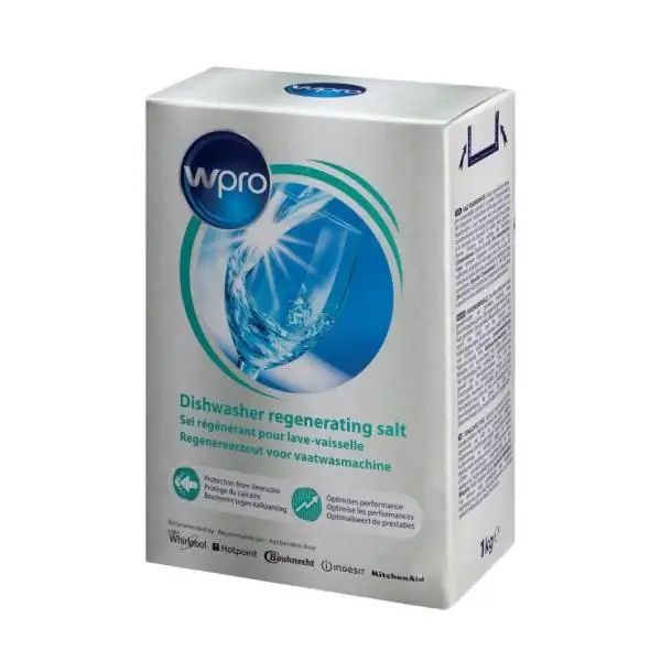 Сіль для посудомийних машин Wpro, 1 кг